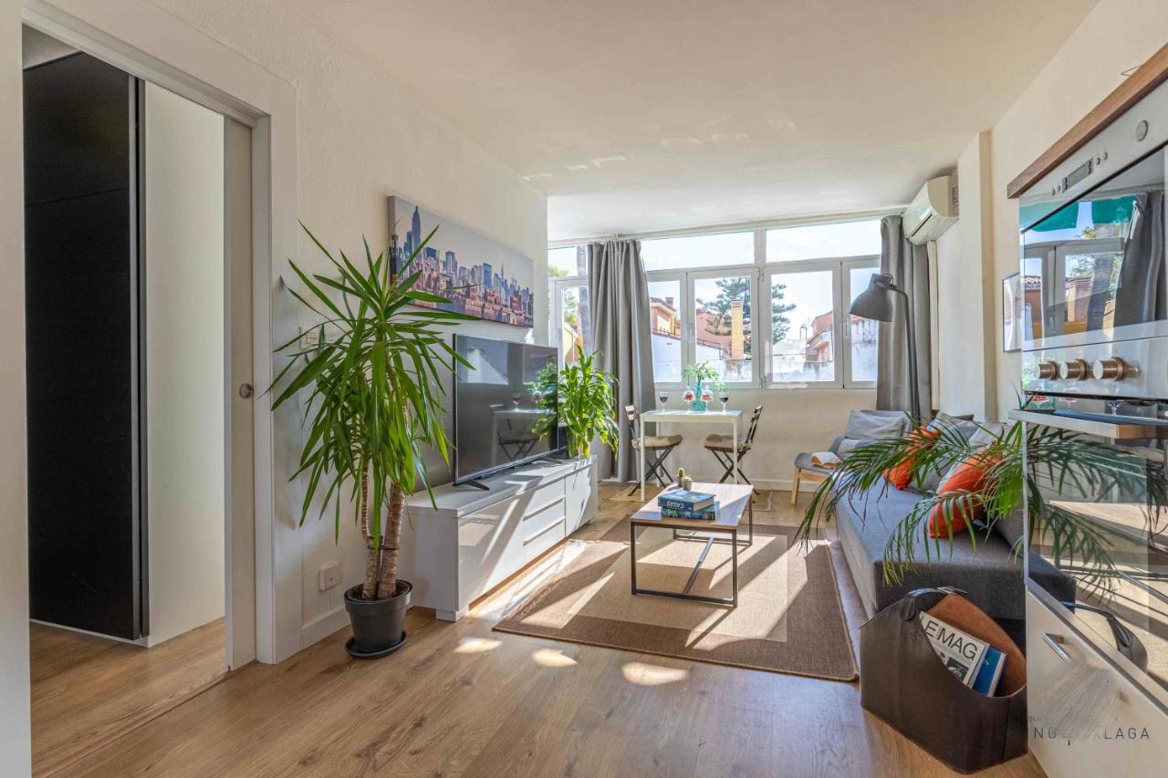 Apartamento En La Playa En Paseo Maritimo Málaga Eksteriør billede