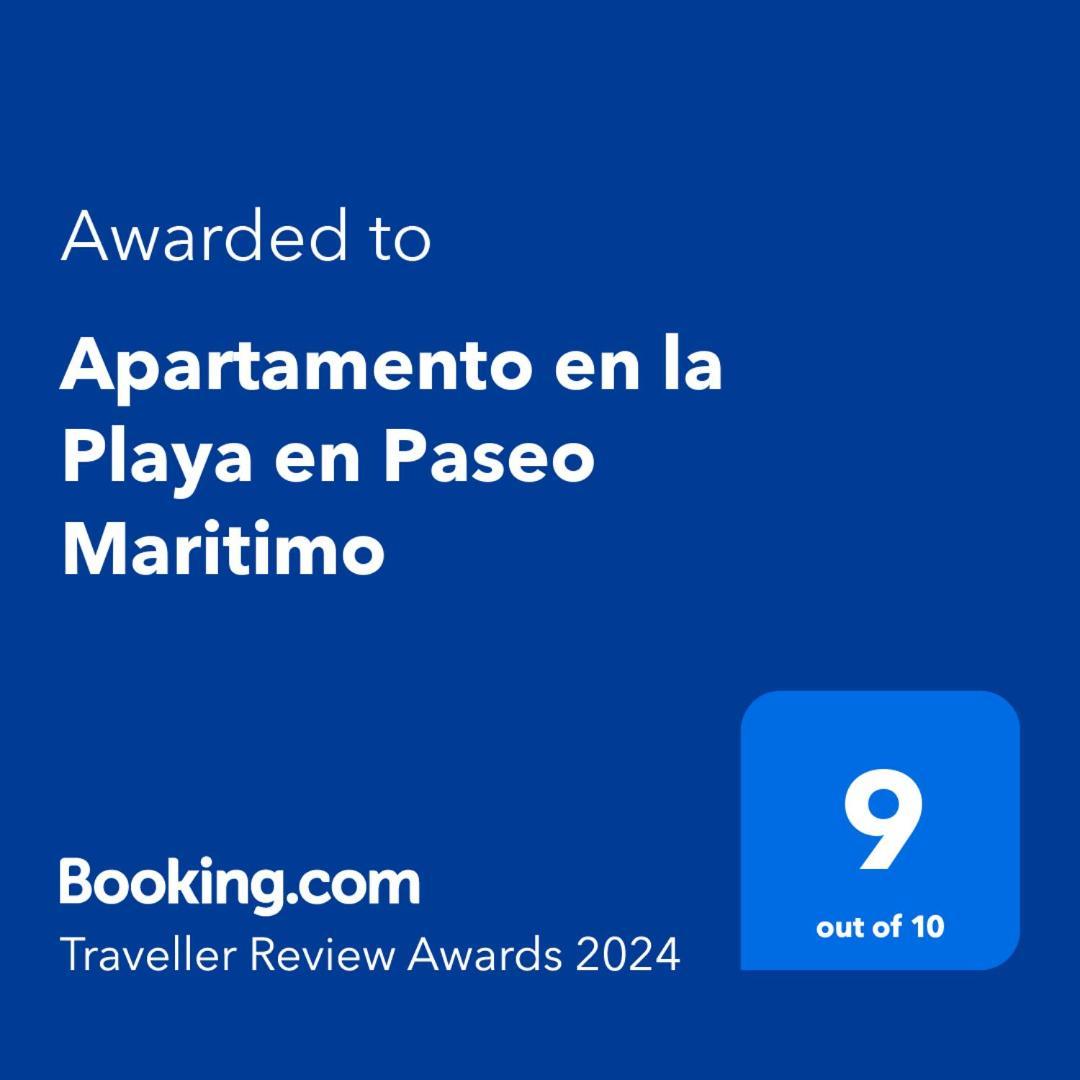 Apartamento En La Playa En Paseo Maritimo Málaga Eksteriør billede